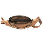 Rustic tan cross body sling bag - Image 2