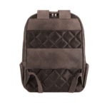 Rustic Brown Leather Backpack - Image 3