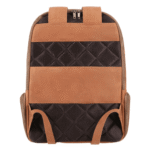 Tan Brown Leather Backpack - Image 4