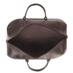 Rustic Brown Leather Duffle - Image 3