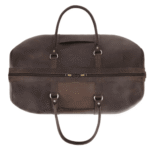 Rustic Brown Leather Duffle - Image 4