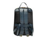 Urban Navy Leather Backpack - Image 2