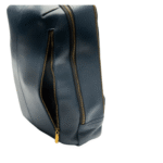Urban Navy Leather Backpack - Image 3