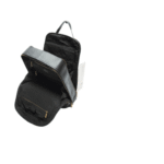 Urban Navy Leather Backpack - Image 5