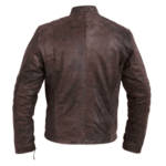 Floyd's Vintage Copper cafe racer style leather jacket - Image 2