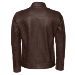 Declan Brown Café Racer leather jacket - Image 2