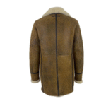 Tyler's Distressed Shearling Trench Coat - Image 2
