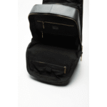 Urban Navy Leather Backpack - Image 6