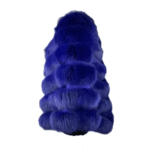 Women's Blue Fox Fur Cape/ Poncho - Image 3