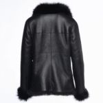 Lumi reversible toscana shearling jacket - Image 2