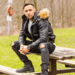 Castillos bomber Winter Leather Jacket with Real fox fur hoodie - Image 4