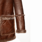 Eamon Brown duffle shearling jacket - Image 5