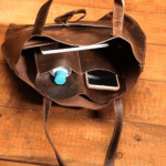 Oh so Minimalist Leather Tote bag - Image 3