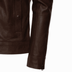 Declan Brown Café Racer leather jacket - Image 5