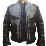 Punisher's motorcycle leather jacket - Image 2