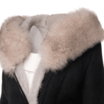 Izzy's Shearling coat with fox fur trim - Image 3