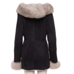 Izzy's Shearling coat with fox fur trim - Image 2