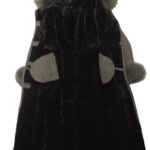 Caitlan’s Shearling Sheepskin Full Length Long Coat With Fox Fur - Image 5