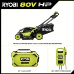 RYOBI 80v Hp brushless 30″ self-propelled dual-blade lawn mower kit - Image 6