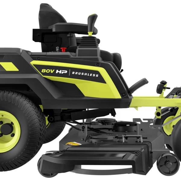 80V Max HP Lithium 54″ Brushless Electric Zero Turn Lawn Mower
