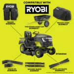 Brushless 80V Hp 46-Inch Cordless Lawn Tractor Battery Powered - Image 14