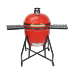 Kamado X Supreme Ceramic Charcoal BBQ Grill – Red - Image 8