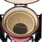 Kamado X Supreme Ceramic Charcoal BBQ Grill – Red - Image 14