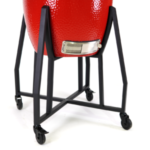 Kamado X Supreme Ceramic Charcoal BBQ Grill – Red - Image 11