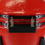 Kamado X Supreme Ceramic Charcoal BBQ Grill – Red - Image 9