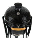 Kamado X Midi Ceramic Charcoal BBQ Bundle – Black - Image 2