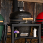 Kamado X Midi Ceramic Charcoal BBQ Bundle – Black - Image 10