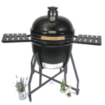 Kamado X Supreme Ceramic Charcoal BBQ Grill – Black