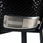 Kamado X Supreme Ceramic Charcoal BBQ Grill – Black - Image 6